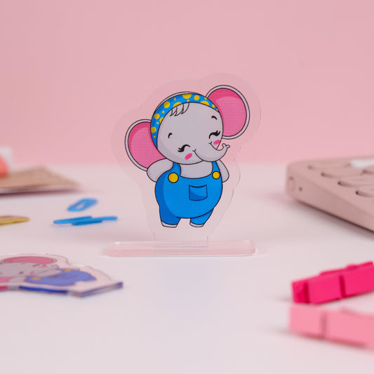 "Pretty In Blue" Acrylic Standee